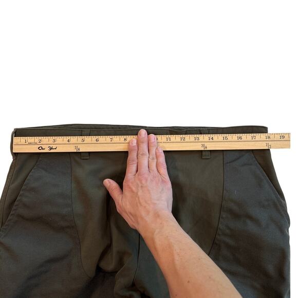 LL Bean Hunting Field Pants Mens Sz 36x28 Green Upland Briar Bush Guard Outdoor - Picture 6 of 9